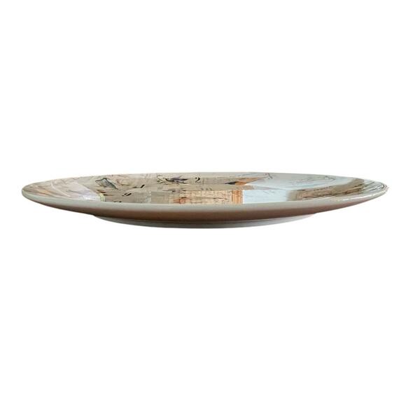 Williams Sonoma 12 Days of Christmas Round 13" Stoneware Cookie Platter M Lacaze - Picture 7 of 9